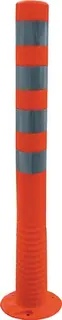 Sperrpfosten Polyurethan orange/weiß D.80mm