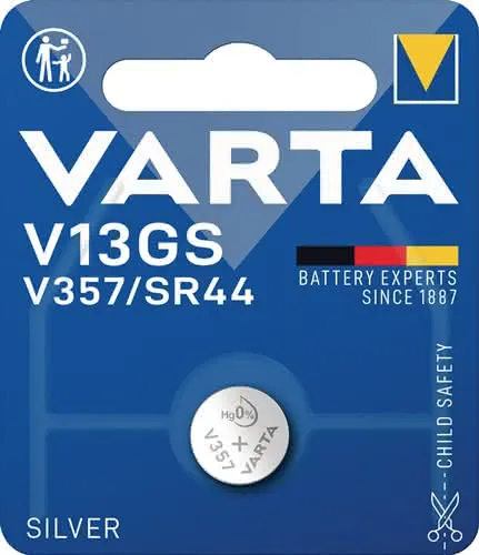 Knopfzelle Electronics 1,55 V 155 mAh SR44 11,6x5,4mm VARTA