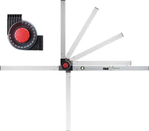 Winkelmessgerät WINKELSTAR Messber.0-270Grad Schenkel-L.150x100cm