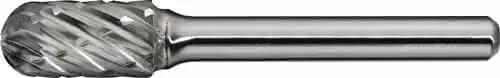 Frässtift WRC Special Steel D.12mm Kopf-L.25mm Schaft-D.6mm HM Verz.Kreuz