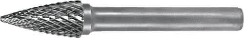 Frässtift SPG D.6mm Kopf-L.18mm Schaft-D.6mm HM Verz.Kreuz PROMAT