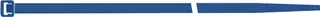 Kabelbinder L.280mm B.4,5mm PA 6.6 blau 100St./Btl.SAPISELCO