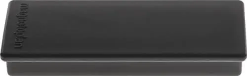 Rechteckmagnet B55xT22xS8mm schwarz MAGNETOPLAN