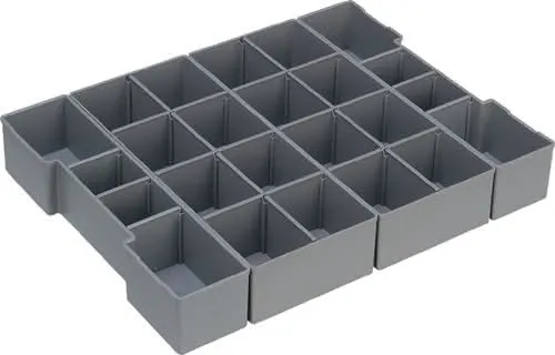 Einteilungsset L-BOXX® K3 B378xT313xH65mm Schubl.grau BS SYSTEMS