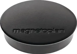 Magnet Basic D.30mm schwarz MAGNETOPLAN