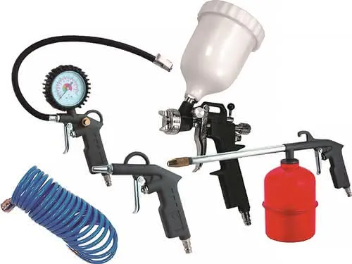 Abblaspistolenset Inh.5-tlg.AEROTEC 5-tlg.AEROTEC