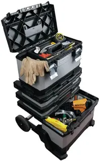 Rollende Werkstatt B568xT389xH893mm Ku.u.MET abnehmbare Werkzeugbox FATMAX – Bild 5