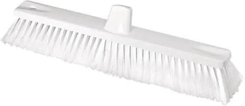HACCP-Besen L.450mm Borstenstärke 0,25mm weiß