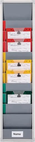Planungstafel Einzelsegment B315xH1282xT78mm inkl. Rollen f. DIN A4