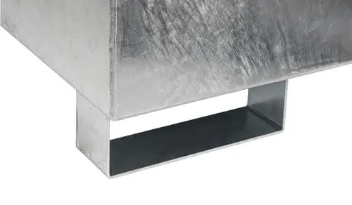 Auffangwanne 215l L1200xB800xH360mm Stahlbl.m.Gitterrost silber PROMAT