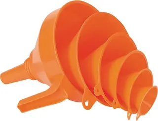 Trichterset 6-tlg.50,75,100,120,150,160mm HDPE