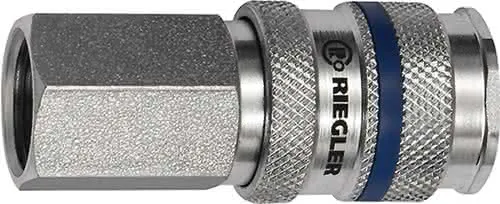 Schnellverschlusskupplung DN 7,8 IG STA Gew.R 3/8 14,95 RIEGLER