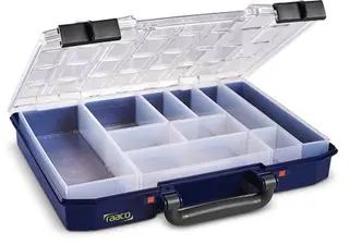 Sortimentskasten CarryLite 55 4x8-10 B337xT278xH57mm 10 Fächer RAACO