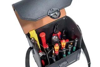 Werkzeugtasche B220xT140xH250mm 8l Rindsleder PARAT – Bild 3