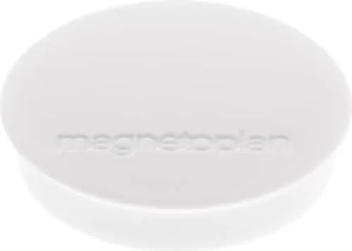 Magnet Basic D.30mm weiß MAGNETOPLAN
