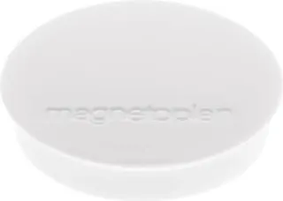 Magnet Basic D.30mm weiß MAGNETOPLAN