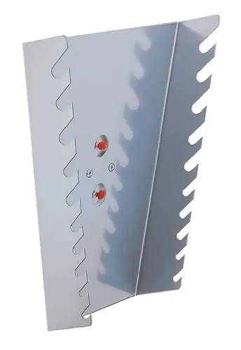 Ringschlüsselhalter senkrecht f.10Schlü.H255xB225/125xT50mm