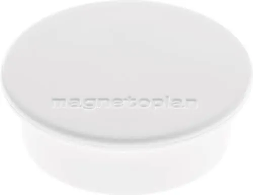 Magnet Premium D.40mm weiß MAGNETOPLAN