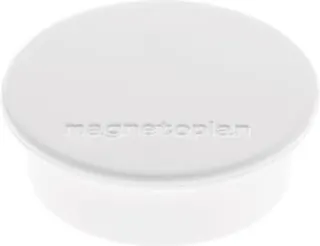 Magnet Premium D.40mm weiß MAGNETOPLAN