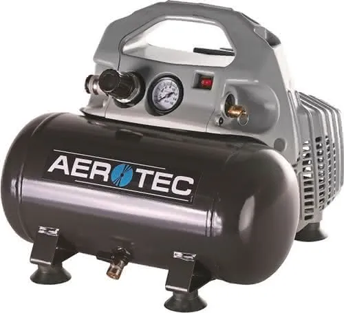 Kompressor Aerotec Airliner Silent 70l/min 8bar 0,3 kW 230 V,50 Hz 6l