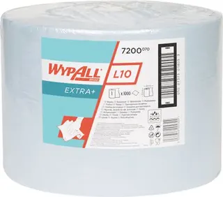 Putztuch WYPALL L10 EXTRA 7200 L380xB240 ca.mm blau 1-lagig