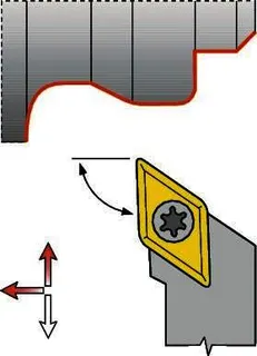 Klemmdrehhalter SDJCL 1212 F11 li.vern.Außen PROMAT – Bild 2