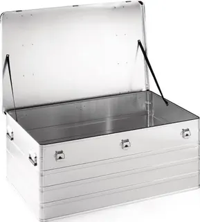 Aluminiumbox L1192xB790xH515mm 415l m.Klappverschluss u.Stapelecken – Bild 2