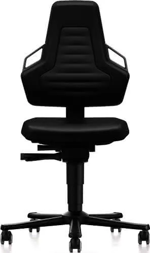 Arbeitsdrehstuhl Nexxit Rl.Integralschaum schwarz Grifffarbe