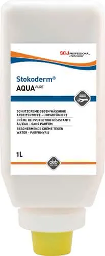 Hautschutzcreme Stokoderm® Aqua PURE 1l silikon-/parfümfrei