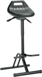 Stehhilfe Integralschaum Sitz-H.640-840mm STA schwarz klappbar