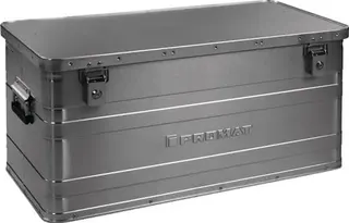 Aluminiumbox L780xB380xH380mm 90l m.Klappverschluss u.Zylinderschl.PROMAT