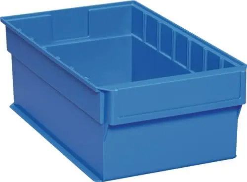 Regalkasten L400xB235xH145mm blau PP PROMAT