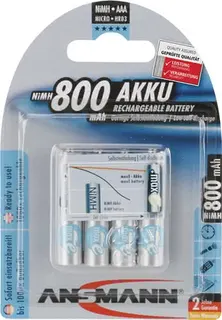 Akkuzelle maxE 1,2 V 800 mAh R03-AAA-Micro HR03 4 4St./Blister