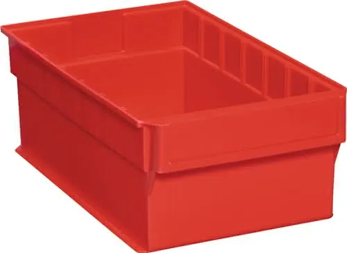 Regalkasten L400xB235xH145mm rot PP PROMAT