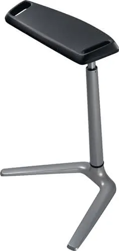 Stehhilfe Integralschaum Sitz-H.620-850mm Alu.silber BIMOS