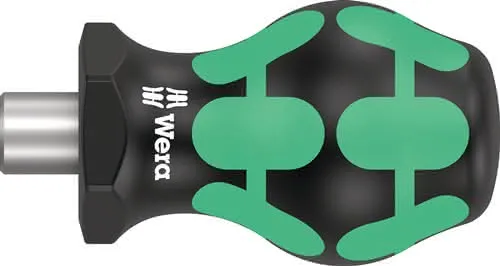 Bithandhalter 811/1 1/4 Zoll m.Magnet Klingen-L.10mm 2K-Griff WERA