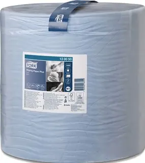 Putztuch TORK 130050 L340xB369ca.mm blau 2-lagig,Hybrid Rl.TORK