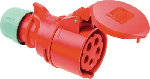 CEE Kuppl.32 A 400 V 6 h IP44
