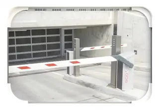 Verkehrsspiegel H400xB600mm Kunststoff,weiß 15m DANCOP
