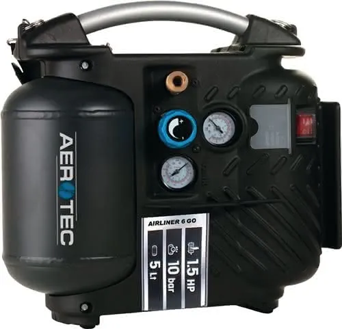 Kompressor Aerotec Airliner 5 GO 200l/min 10bar 1,1 kW 230 V,50 Hz 5l
