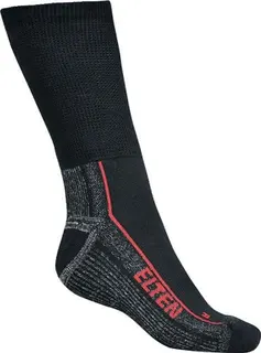 Funktionssocke Perfect Fit Socks ESD (Ca rbon) Gr.35-38 schwarz/grau ELTEN