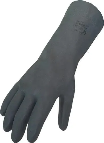 Chemiehandschuh Gr.10 schwarz EN 388,EN 374 PSA III ASATEX