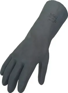 Chemiehandschuh Gr.10 schwarz EN 388,EN 374 PSA III ASATEX