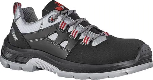 Sicherheitsschuh Corner Gr.43 schwarz/gr au/rot Leder S3 SRC EN20345 U.POWER