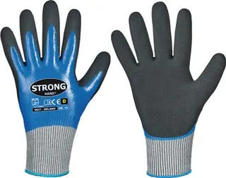 Schnittschutzhandschuhe Delano Gr.8 dunk elblau/schwarz EN 388 PSA II 12 PA