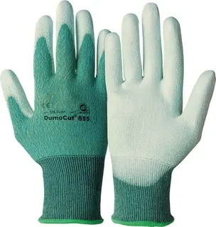 Schnittschutzhandschuhe DumoCut 655 Gr.9 grün-blau/weiß EN 388 PSA II 10 PA