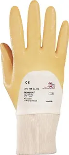Handschuhe Monsun 105 Gr.10 curry Badewanne-Tri kot m.Nitril EN 388 PSA II HONEYWELL – Bild 2
