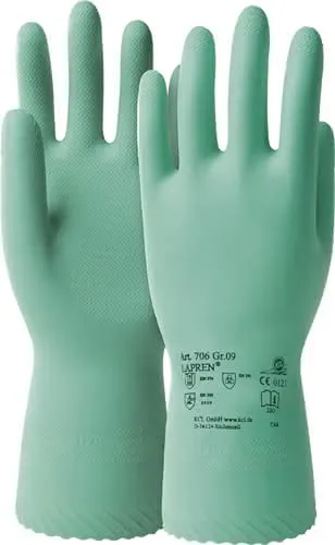 Chemiehandschuh Lapren 706 Gr.9 grün EN 388,EN 374 PSA III HONEYWELL