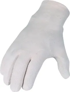 Handschuhe Gr.10 naturweiß PSA I ASATEX Baumwoll-Jersey Kat.I AT