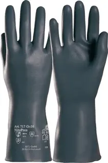 Chemiehandschuh Nitopren 717 Gr.10 dunke lgrau EN 388,EN 374 PSA III HONEYWELL